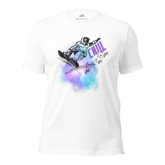 Skiing Chill Unisex T-Shirt