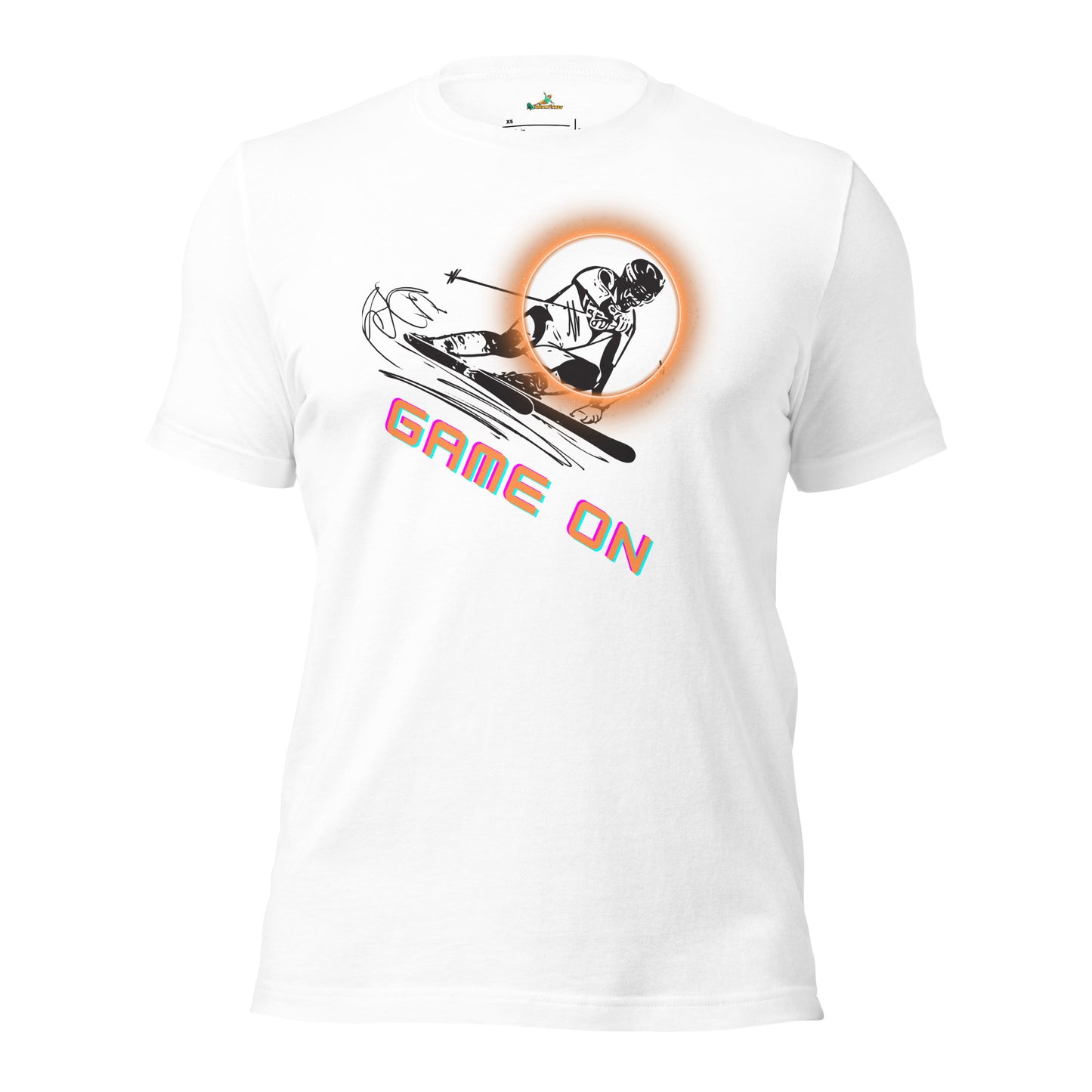 Skiing Game-On Unisex T-Shirt