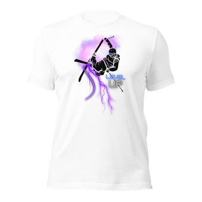 Skiing Level-Up Unisex T-Shirt