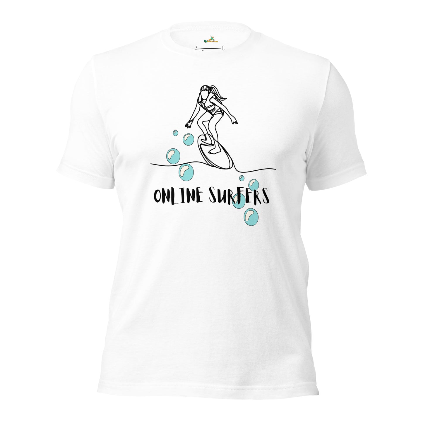 Surfing Online Surfers Unisex T-Shirt