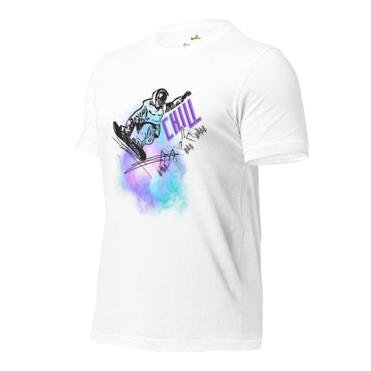 Skiing Chill Out Unisex T-Shirt