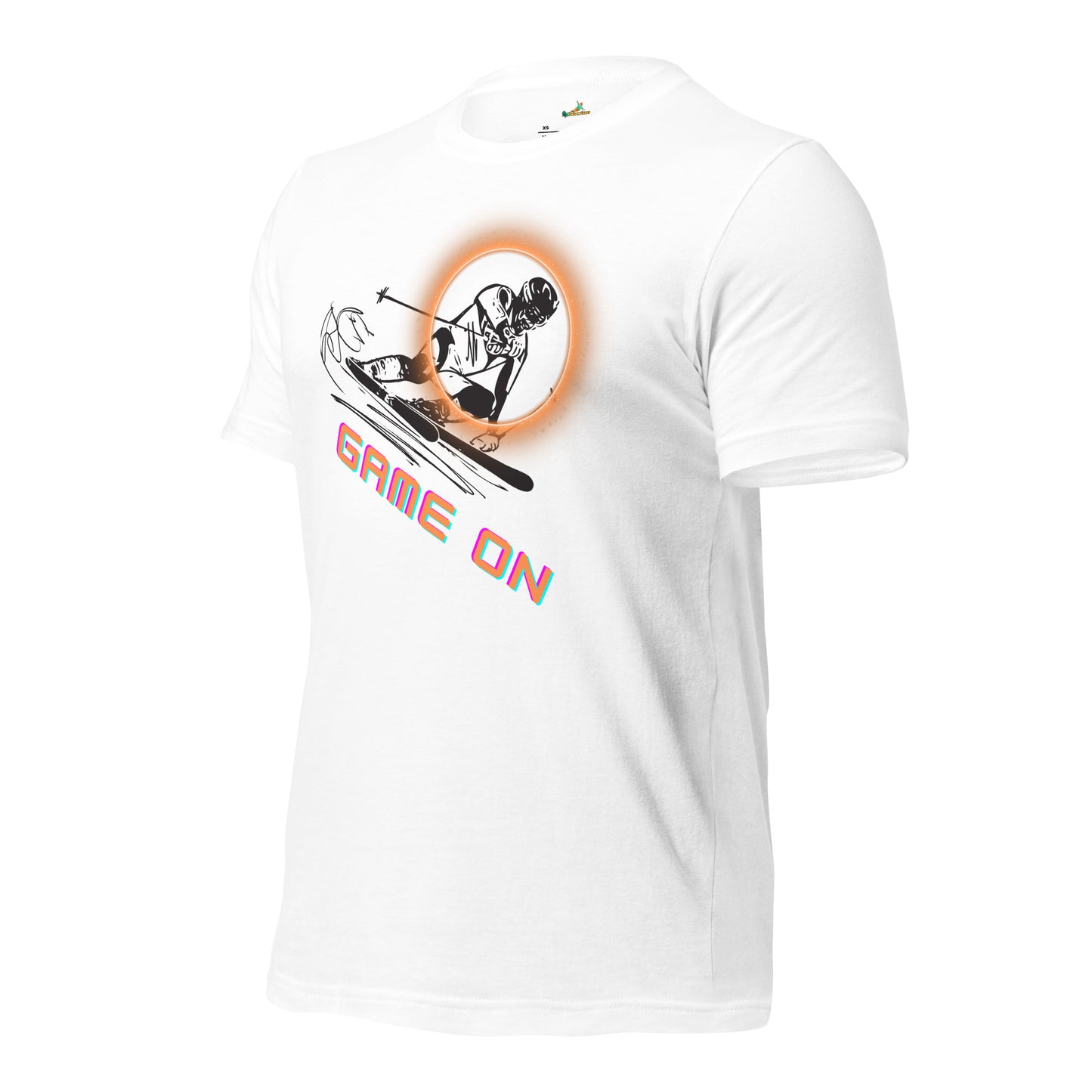 Skiing Game-On Unisex T-Shirt