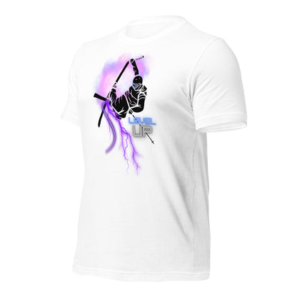 Skiing Level-Up Unisex T-Shirt