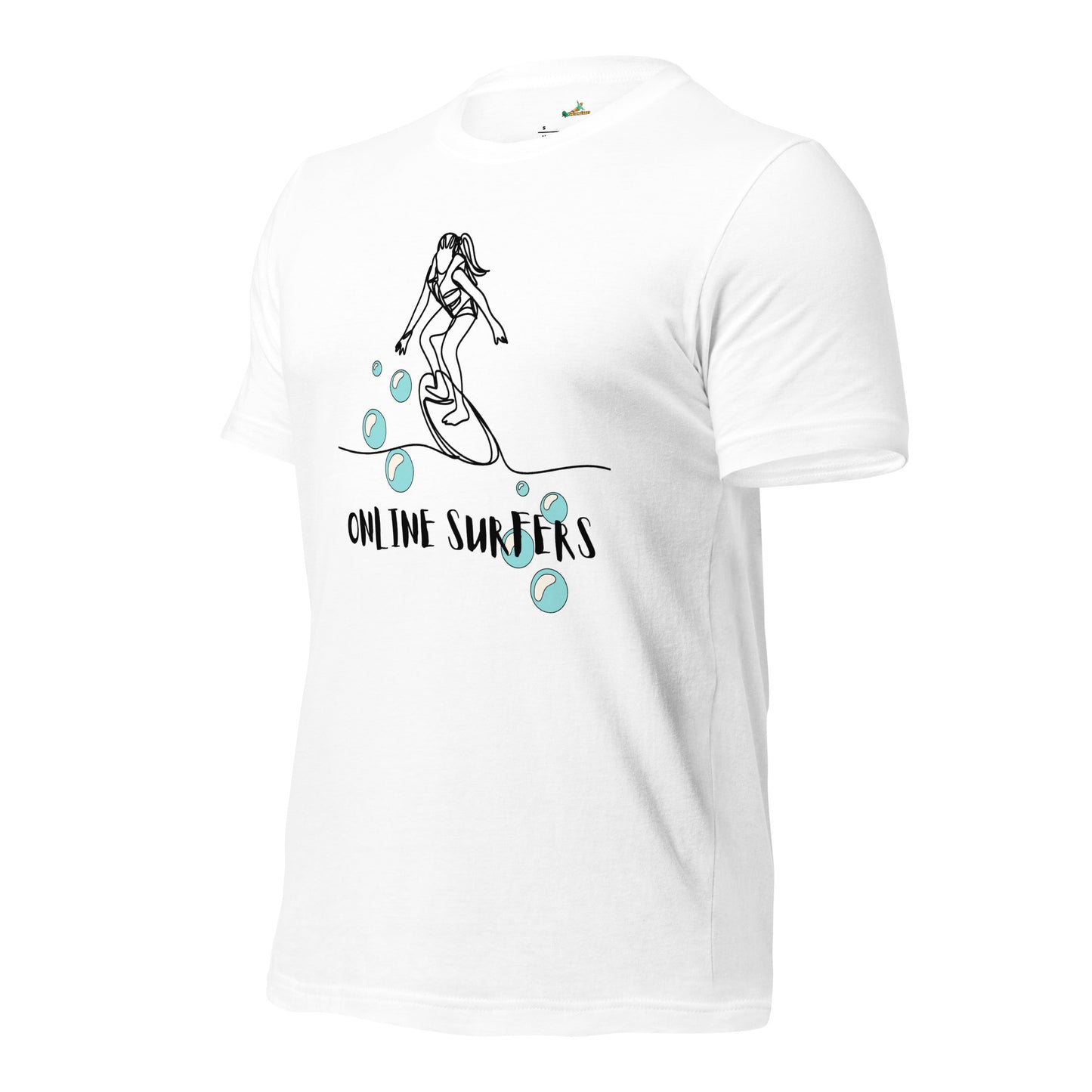 Surfing Online Surfers Unisex T-Shirt