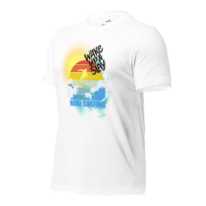 Wakeboarding Wake Up & Slay Unisex T-Shirt