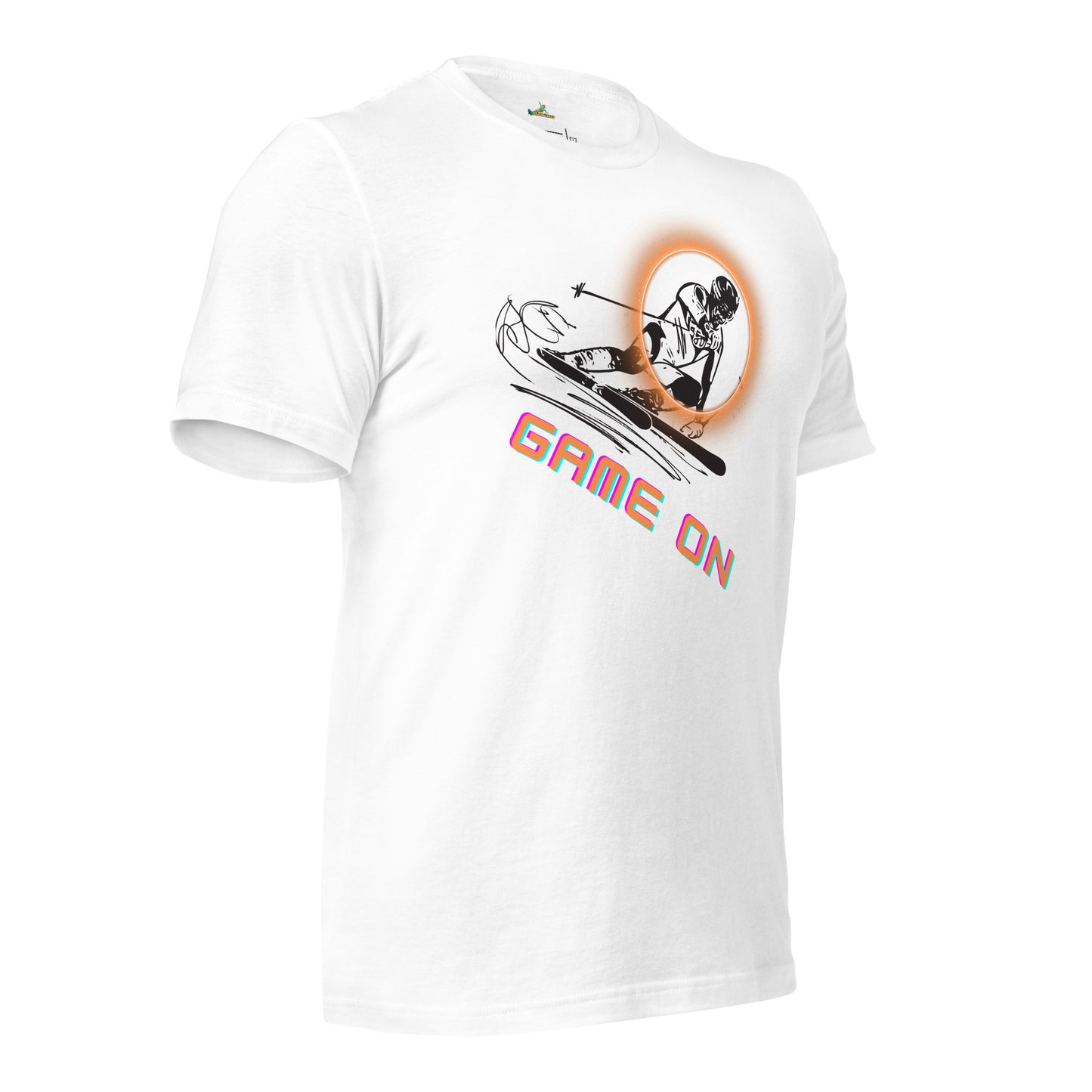 Skiing Game-On Unisex T-Shirt