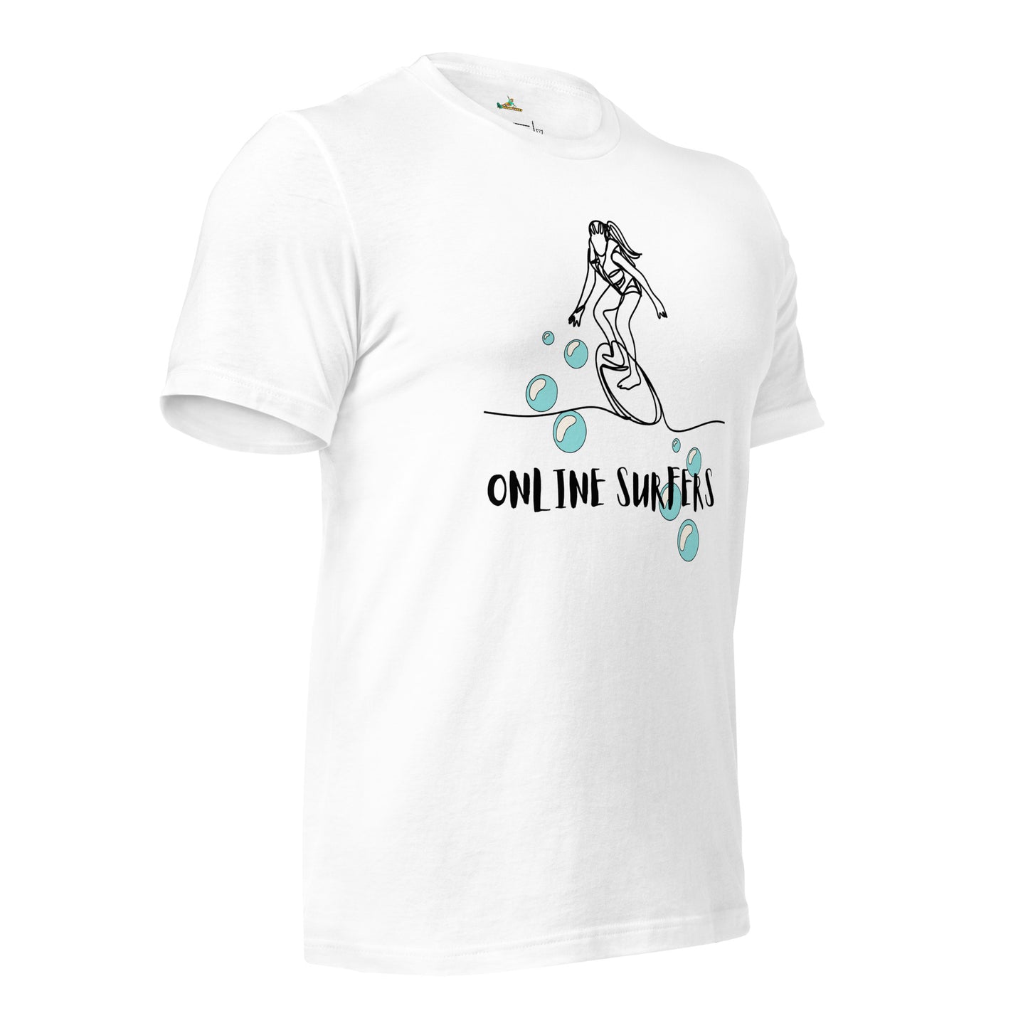 Surfing Online Surfers Unisex T-Shirt