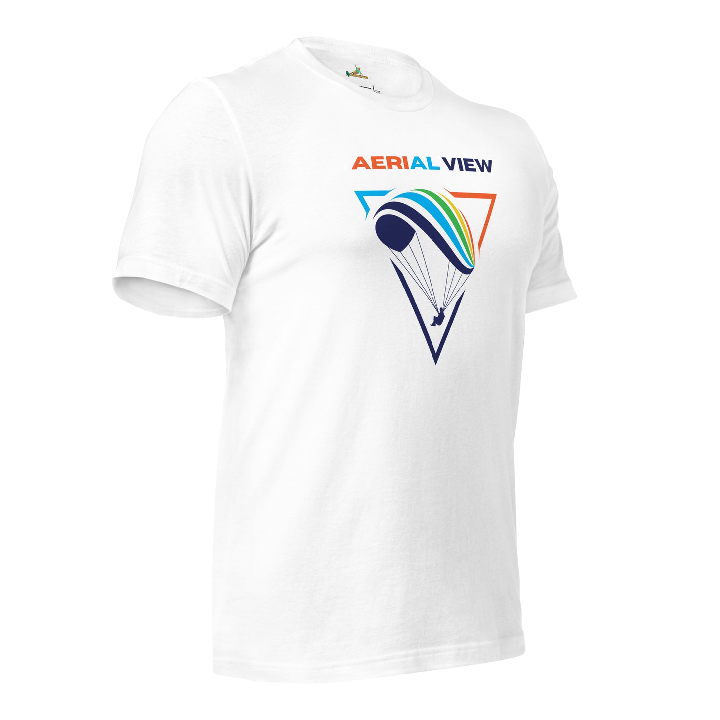 Parachuting Aerial View Unisex T-Shirt