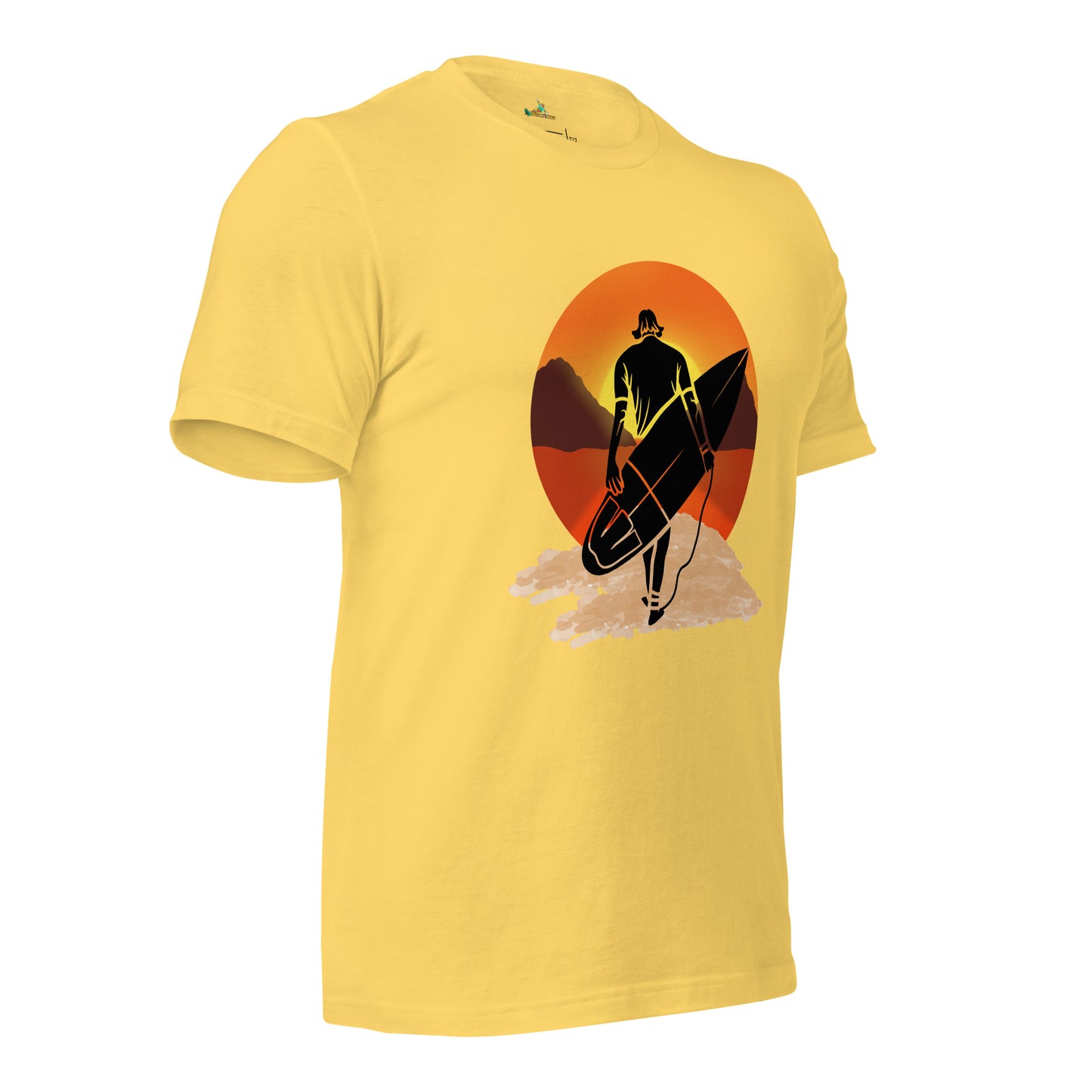 Surfing Sunset Surfer Unisex T-Shirt